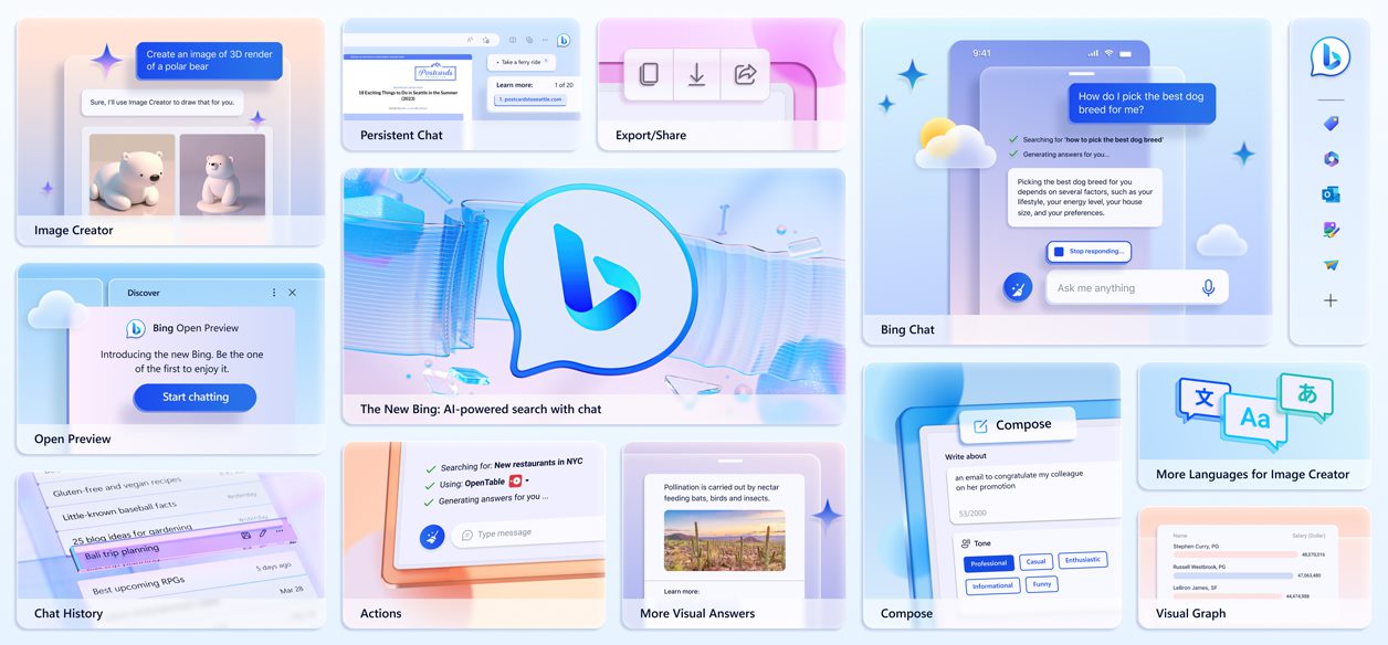 Microsoft’s AI-Powered Bing Search Engine Now Open for All