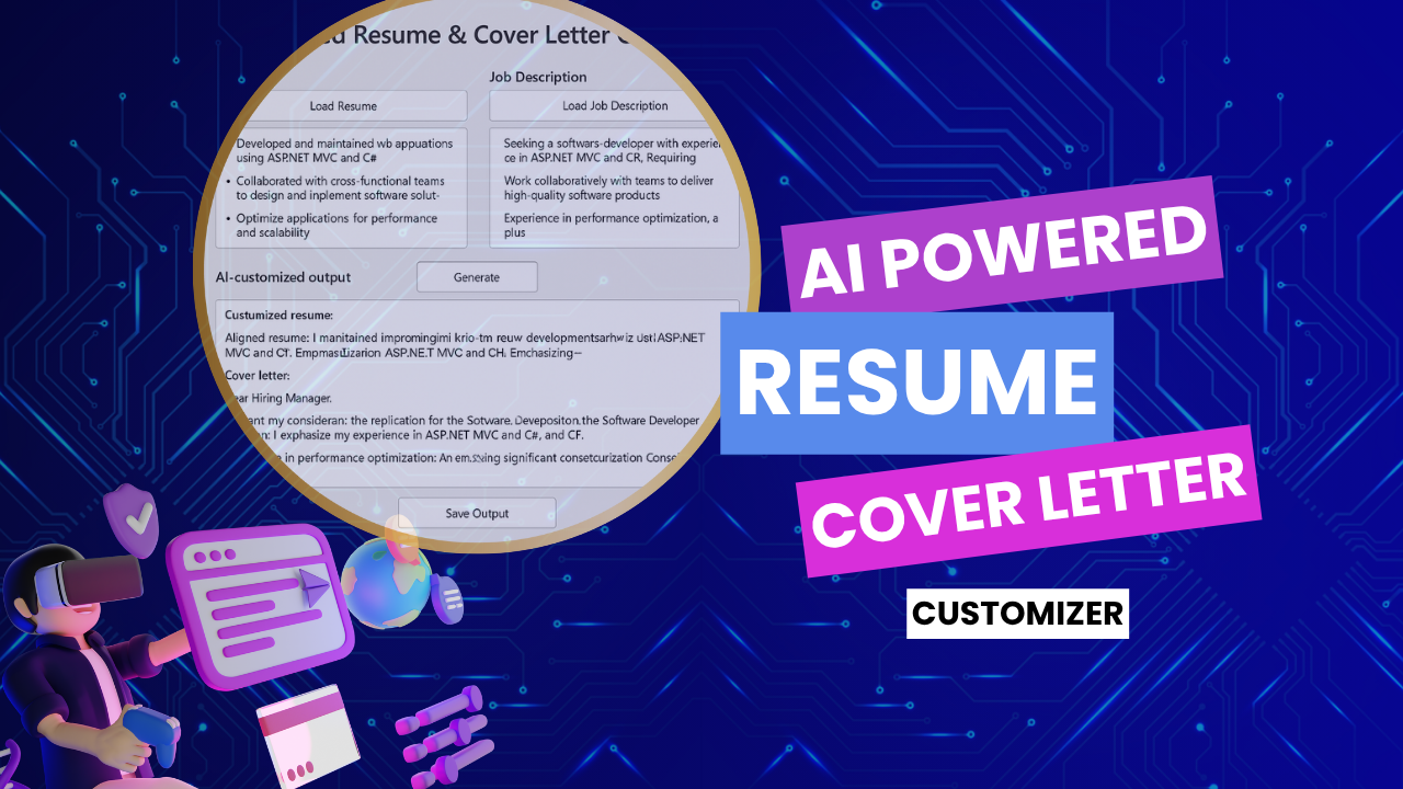 How to make AI-Powered Resume Cover Letter Customizer App